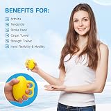 Fanwer Finger Ball Exerciser Grip Ball Strength Squeeze Stress Ball view 3