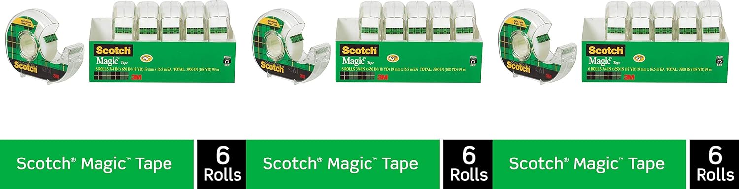 Which Is The Best Scotch 3M 119 Magic Tape