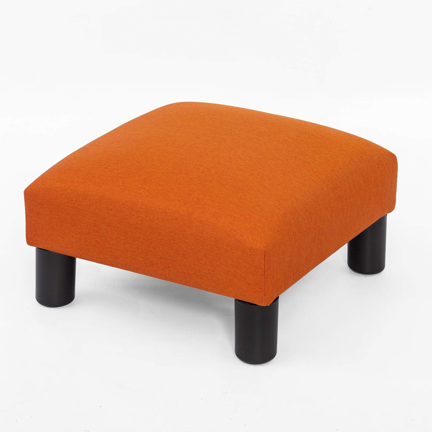 Best ottoman foot stool orange