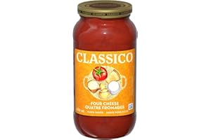 Classico Four Cheese Pasta Sauce, 600 mL Jar