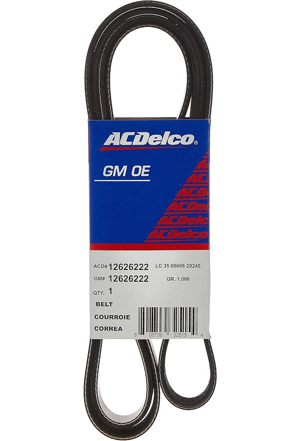 Amazon.com: ACDelco GM Original Equipment 12626076 V-Ribbed 