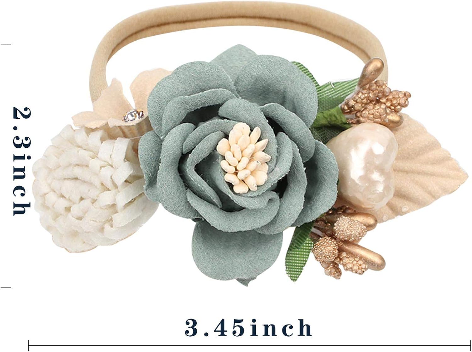 floral baby head wraps