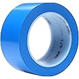 3M Vinyl Tape 471, Blue, 2 in x 36 yd, 5.2 mil