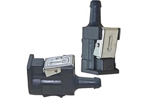 JLM MARINE 8mm Female Male Fuel Pipe Joint Comp Fitting for Yamaha Outboard Motor Fueltank Hose Pipe 6E5-24305 6Y2-24305