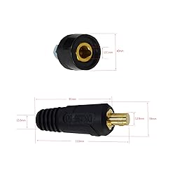 RIVERWELD TIG Welding Cable Panel Connector Plug