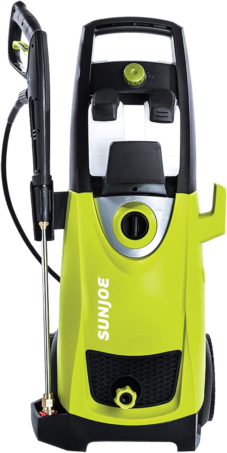 Sun Joe SPX3000 2030 Max PSI 1.76 GPM 14.5-Amp Electric High Pressure Washer, Cleans Cars/Fences/Patios : Garden & Outdoor