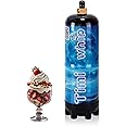 640g Whipped Cream Charger N2O Nitrous Oxide Professional-Grade for Major Whip Dispensers, 1 Pack
