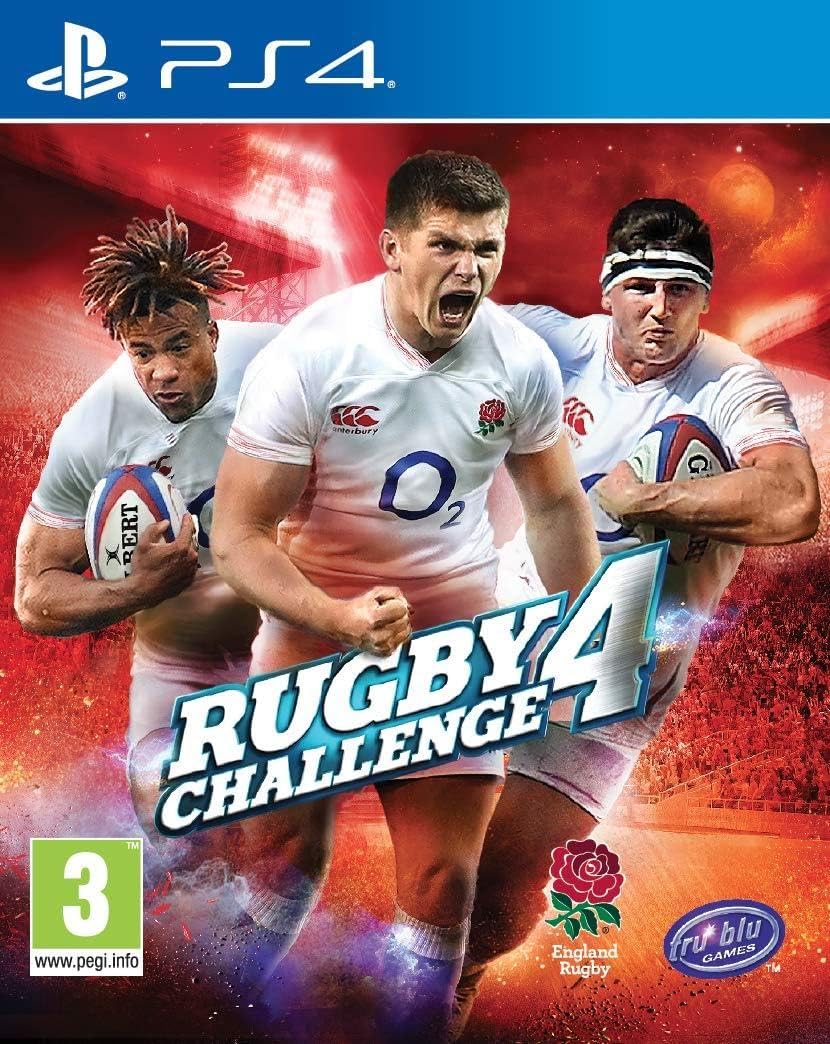 Tru Blu Games Rugby Challenge 4 Boite En Anglais/Jeu En Français (PS4)