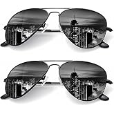 KALIYADI Classic Aviator Sunglasses for Men Women Driving Sun glasses Polarized Lens UV Blocking