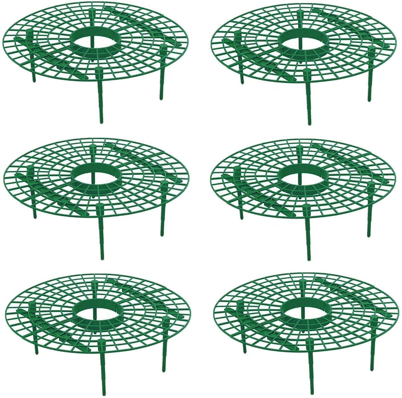 Namvo 6Pcs Strawberry Frame Stand, Plant Support Holder Planting Rack Elevate the Fruit Far from Soil Avoid Ground Rot