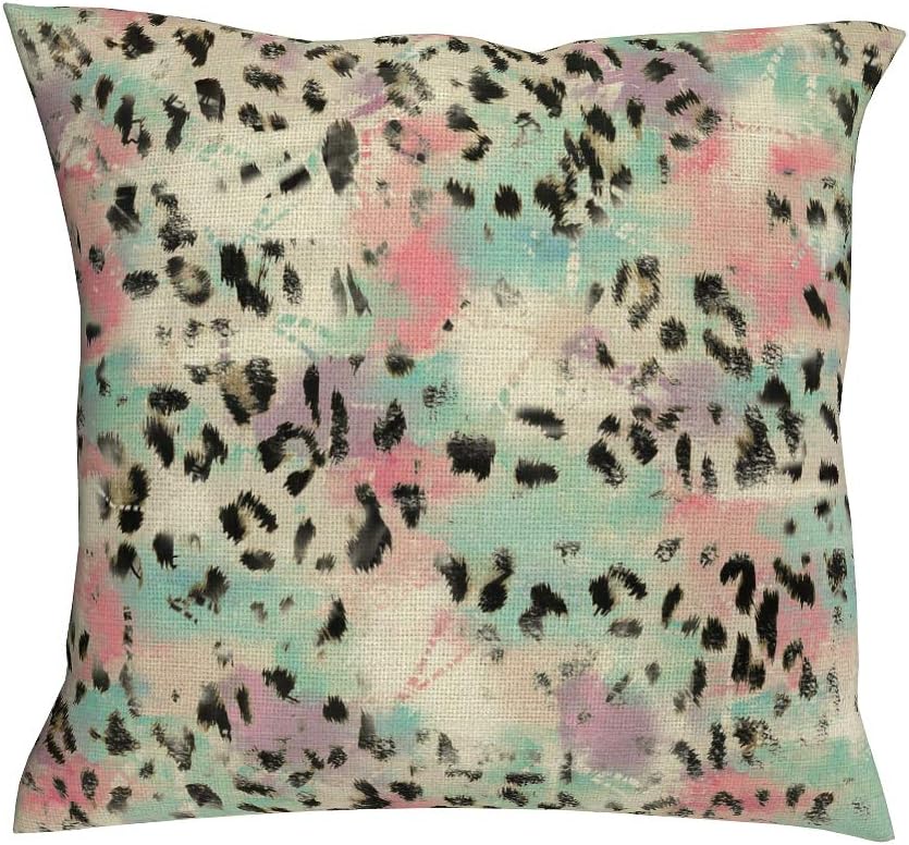 O2ECH-8 - Funda para cojín de sofá (Lino, Ideal para Navidad, Ideal