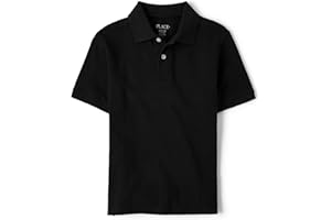 The Children's Place Boys' Uniform Short Sleeve Pique Polo