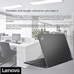 Lenovo ThinkPad E16 G2 Business Laptop