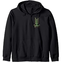 Amazon.com: Wicked Logo Front & Back Zip Hoodie : Clothing, Shoes