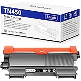 TN450 Black Toner Cartridge Replacement for Brother TN-450 TN420 TN-420 Toner for HL-2270DW HL-2230 HL-2240D HL-2280DW MFC-7360N MFC-7860DW DCP-7065DN Intellifax 2840 2940 Printer - 2,600 Pages