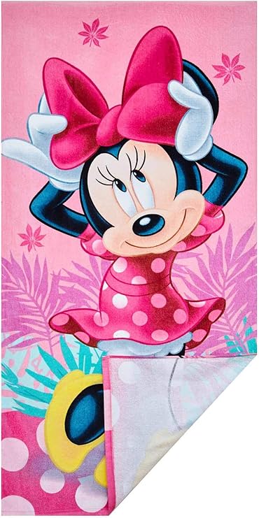 Disney Minnie Mouse Y Mickey Mouse Toalla De Playa Varios Disenos 70 X 140 Cm Color Rojo Con Puntos Negros 70 X 140 Cm 100 Algodon Para Ninos Y Ninas Algodon Textiles De Bano Baetebangladesh Toallas