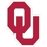Craftique Oklahoma Sooners, Large Premium Die Cut Decal, CORN-HOLE, Made in the USA