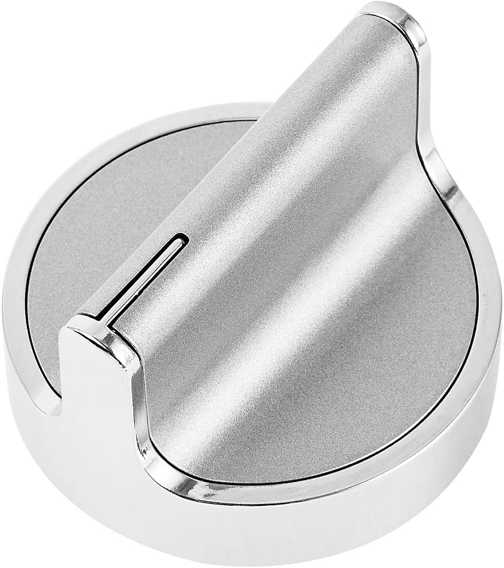 thumbnail image 2 of Walmine Stove Control Knob Replacement For Whirlpool - D-Shaped Rod 0.26" ID, Pack Of 4 (Model W10698166) 2 of 13
