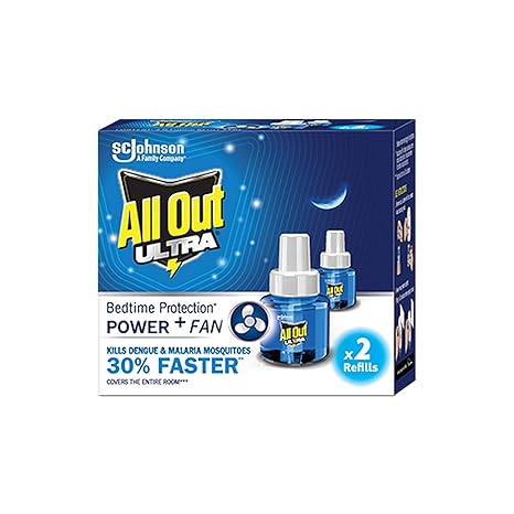All Out Ultra Power+ FAN (2 refills pack)