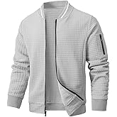 Wizoat Mens Casual Jacket Lightweight Jacket Varsity Coat