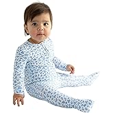 Posh Peanut Convertible Baby Sleepers - Girls Footless Baby Pajamas with 2 Way Zipper for Easy Diaper Changes