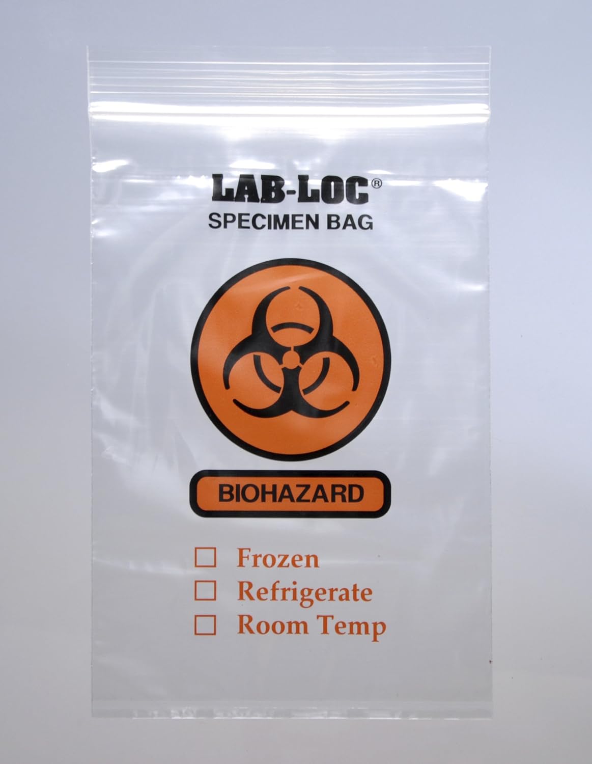6" X 9" 2 Mil 3Wall Biohazard Specimen Transport Bags (100 Bags