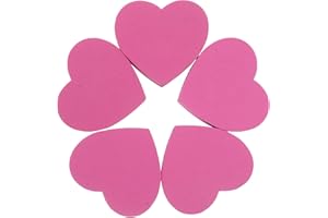 YARNOW 5pcs Car Antenna Heart Topper - Cute Antenna Balls - Universal Automotive Exterior Decorations for Vehicle Truck and S