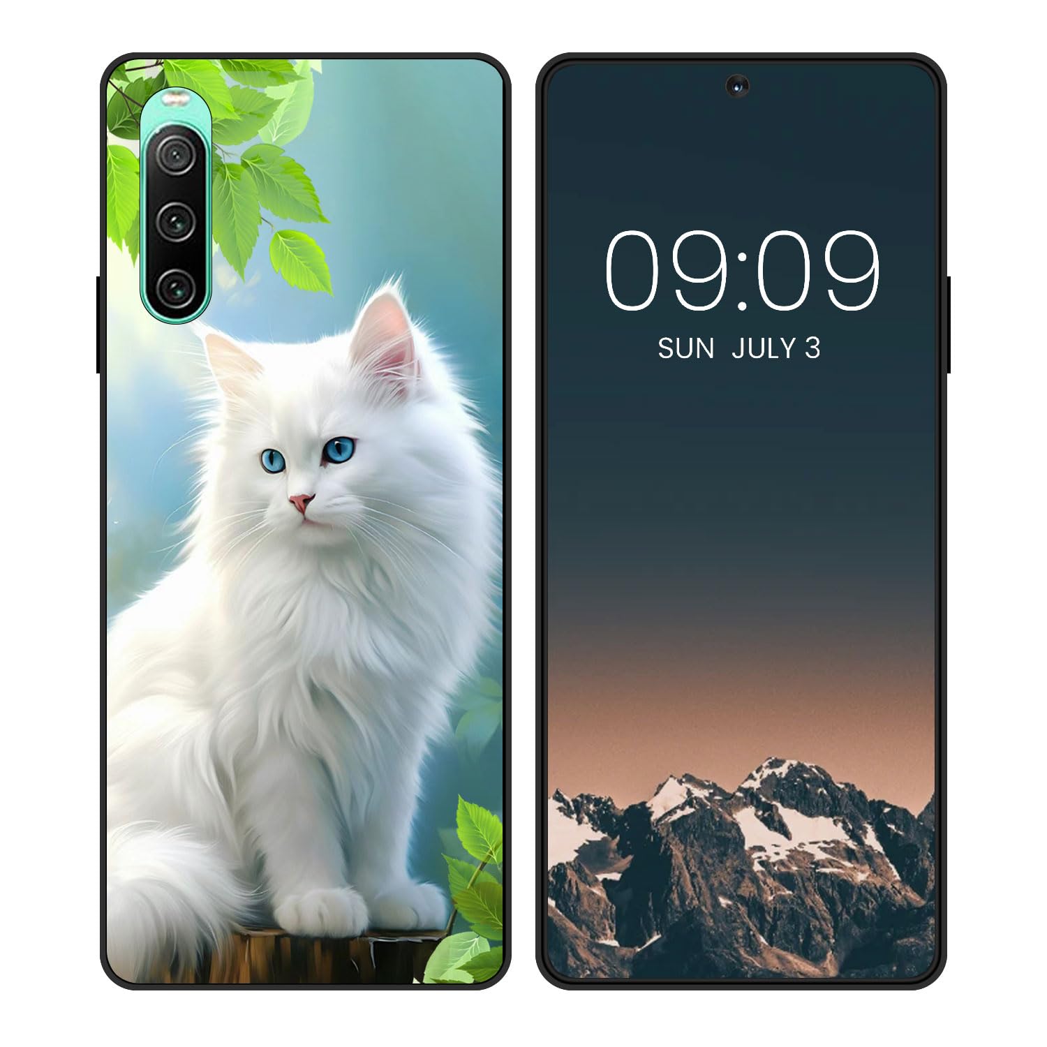 WUACYEAMING for Sony Xperia 10 IV 5G Cute Case,Soft