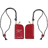 kate spade new york ID Badge Holder with Lanyard, Vegan Leather Slim Card Wallet with Zipper, Name Tag Case for Work, School, or Travel (Credentials Please)