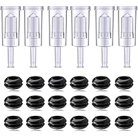 3-Piece Airlock Set, Airtight Buttonhole, Fermentation Winemaking, Fermentation Sauerkraut Kimchi, Silicone Grommets…