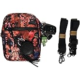 BILLIE™ BAG Crossbody 5-Way Crossbody Bag Sling Purse for Women Men Girls Travel, Multi Position Fanny Back Pack Collage Print
