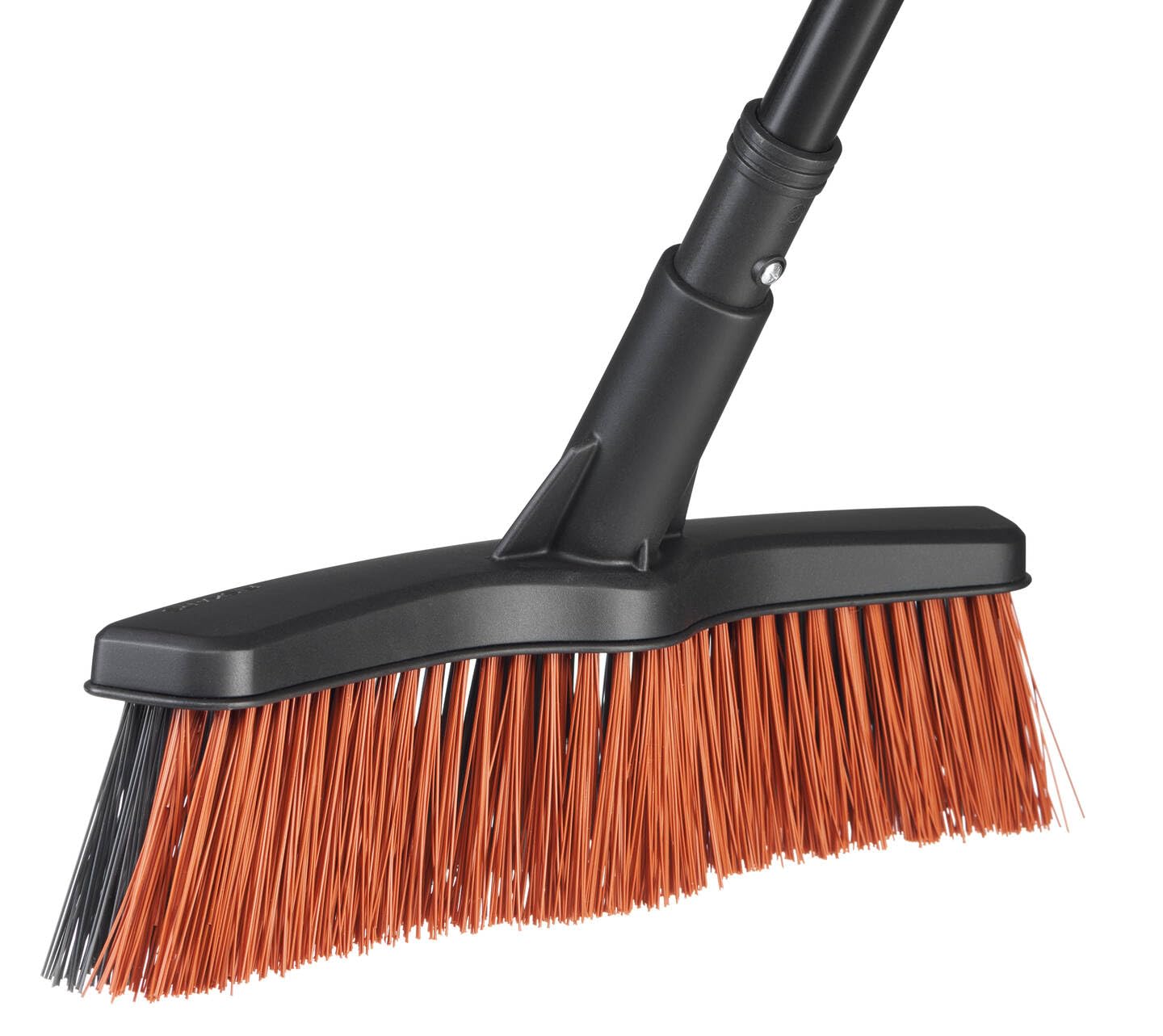 Fiskars All Purpose Yard Broom Head M with Powerclean Bristles, Width: 38 cm, M, Plastic, Black, Solid, 1025930
