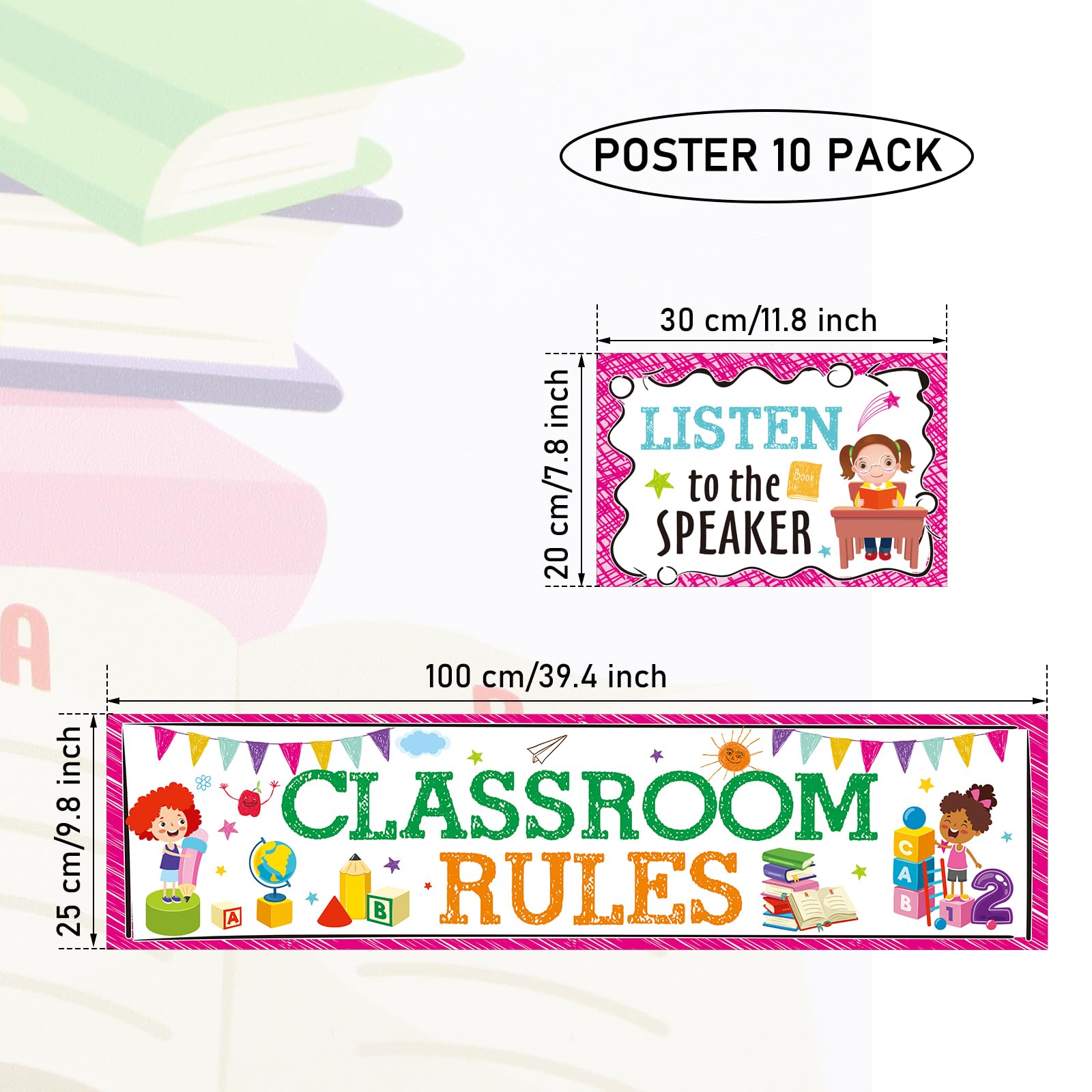 Mua Classroom Rules Bulletin Board Set for Classroom Decorations ...