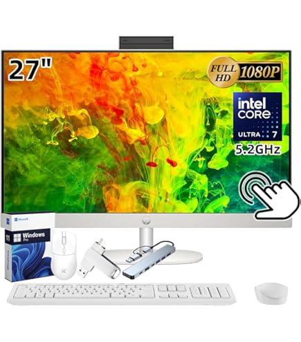 ✨ 美品 HP Pavilion corei7 一体型パソコン 27インチ ✨ Amazon.com: HP Pavilion 27 Touch Desktop 1TB SSD 32GB RAM Extreme