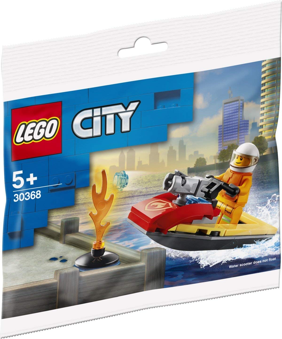 LEGO City Fire Rescue Water Scooter Polybag Set 30368