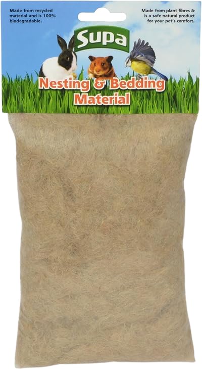 Supa Nesting Bedding Material 40g Jute Fibre Environmentally Friendly