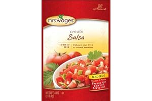 Mrs Wages MILD Salsa Tomato Mix - 12 (TWELVE) 4oz packages