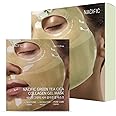 NACIFIC Rice Pepta Collagen Gel Facial Mask (Green Tea Cica) 4EA Set | Overnight Hydrogel Care for All Skin Types, Hydrating, Firming, Elasticity, Pore Minimizing, Glass Glow Skin | Korean Beauty