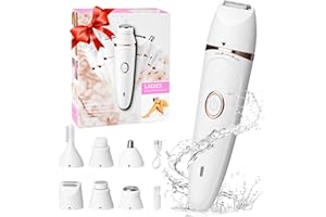 SYEYYDS Pluxy Epil Pro 3.0 Women Face Epilator, 7-in-1 Painless Body Shaver and Facial Epilator, Waterproof Facial Shaver, Facial Hair Removal for Women