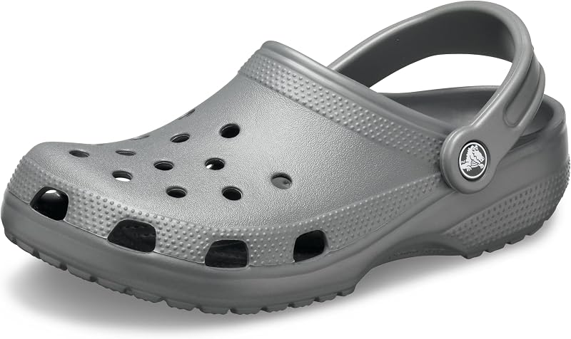Unisex Classic Clog, Slate Grey, 33/34 EU