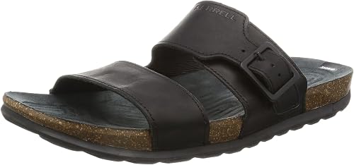 Amazon メレル サンダル ダウンタウンスライドバックル J912 Black Black 10 28cm 2e Merrell メレル スポーツサンダル