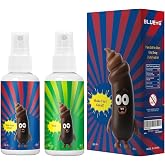 BLUEYE 2Packs Fart Spray Extra Strong,Potent Smell Like Fart Bomb,Hilarious Gag Gifts,Pranks Stuff for Adults,April Fools,Stocking Stuffers -Non Toxic Bad Gas
