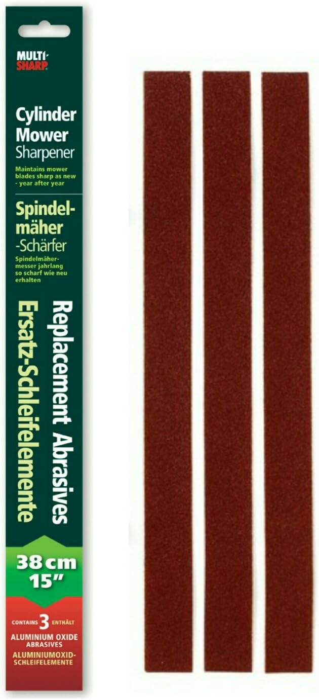 Multi-Sharp 1110 Replacement Abrasives for Cylinder Lawn Mower Blade Sharpener 32-38 cm/15-Inch Cutting Width - Image 3