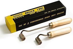 Siless Professional Roller Set of 2 Heavy Duty Sound Deadener Installation Tool for Automotive Car Audio Sound Deadening Material Insulation Application