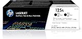 HP CB540AD 125A Black Original LaserJet Toner Cartridge Multipack