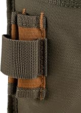 Bucket Boss 54160 Fastener Tool Pouch with Flap, Brown/Green view 8