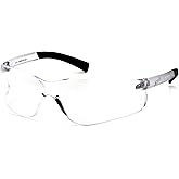 Pyramex Safety - S2510R15 Clear Reading Glasses, Scratch- Resistant, Frameless Bifocal 1.5+