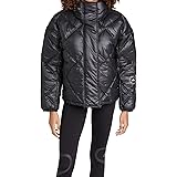 Amazon Com Adidas By Stella Mccartney Women S Long Puffer Jacket Black Small Clothing