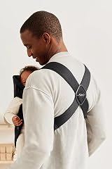 BabyBjörn Baby Carrier Mini Woven Black Infant Carrier 0-12 Months view 5