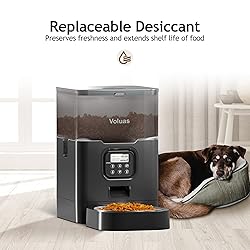 VOLUAS Automatic Cat Feeders - Dry Food Dispenser